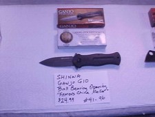 Item# BK 41-96 SHINWA Ganjo G10 Ball Bearing Operation Knife picture