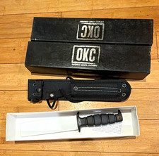 Ontario Knife Company Combat Fixed Blade Clip Point Full Tang w/ Sheath Box picture