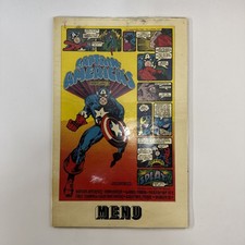 Vintage 1970s Captain America's Cookhouse Dublin Menu Jim FitzPatrick Marvel picture