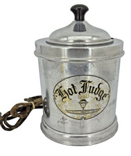 Vintage Lacy Hot Fudge Warmer Dispenser picture
