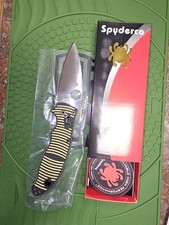 Spyderco Manix 2 Salt MAGNACUT Satin Plain Blade Yellow/Black G10 C101GBKYLMCP2 picture