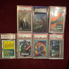 Topps Star Wars PSA/CGC Graded Card Lot 7 Darth Vader Boba Fett 2022 #1 picture