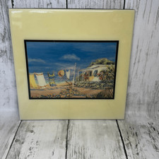 Washday ARTile Kathleen Denis 14596 Made in USA 8” x 8” picture