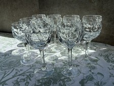 I have a total of 11 Gorham Bamberg Crystal Stemware Wine Glasses picture