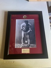 Harry Houdini Professionally Framed Display with 100 Aniversary Coin picture