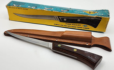 NOS Western Fish Fillet Knife In Box With Sheath picture
