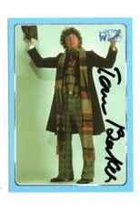 Tom Baker Striclty Ink No 56 Dr Who Signed Trade Card Autographed picture