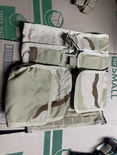 MSA PARACLETE BPS019-DESERT CAMO MODULAR BACK PANEL, w/SEWN ON POCKETS picture
