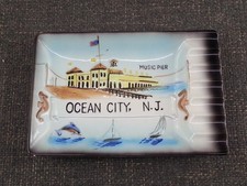 Antique Ocean City NJ New Jersey Music Pier Ashtray Souvenir picture