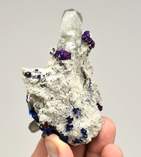 Calcite with Chalcopyrite - Sweetwater Mine, Reynolds Co., Missouri picture