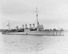 USS REUBEN JAMES 8X10 PHOTO DD-245 NAVY US USA WWII DESTROYER SHIP picture
