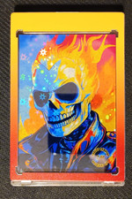 Ghost Rider –  Robert Camacho Original Art 1/1 – Holofoil – Hand Signed picture
