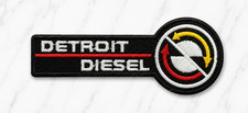 DETROIT DIESEL EMBROIDERED IRON ON PATCH 3
