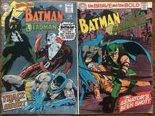The Brave and the Bold #79 & 85 (1968-69) Neal Adams Batman Deadman Green Arrow picture