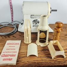 Vintage Champion Juicer G5-NG-853S 1/3 HP Orig Box & Manual Tested Works Great picture