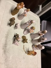 15 Piece Willow tree Style Nativity Set, Jesus, Christmas, Mini Set, Resin picture