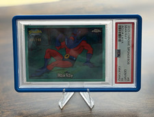 2025 Topps Chrome SpongeBob #8 Man Ray Aqua Lava 085/199 PSA 10 picture