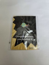Congratulations You SNAILED It - Funny Pun Lapel Hat Jacket Pin By Ganz picture
