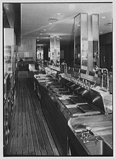New York NY Rockefeller Center Schrafft's Soda Fountain 1930s Esso Building picture