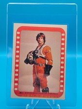 1977 Topps Star Wars #36 Star pilot Luke Skywalker Stickers picture