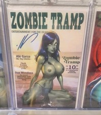 Zombie Tramp Birth Of The Cruel 2 Ale Garza Cover Signed With COA picture