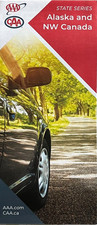 New AAA ALASKA - NORTHWEST CANADA STATE ROAD MAP Highway ANCHORAGE Latest 2025 picture