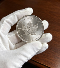 🍁2025 Canada Maple Leaf 1 oz (.9999) Fine BU C*0i*n King 2️⃣0️⃣2️⃣5️⃣ picture