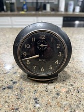 Vintage Westclox Baby Ben Style 6 Alarm Clock Black Gunmetal Luminous Working picture