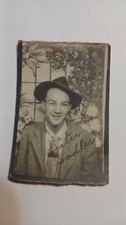 1940s Photo Booth Snapshot Fedora Man Lester Saddler Charleston SC picture