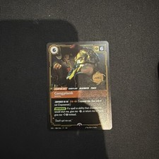 Riftbound TCG Gangplank Naval JUDGE PROMO Card VEN 086/166 English Rare picture