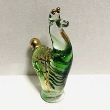 Gold-traced glass alpaca 4 small pieces picture