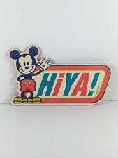 Vintage 1968 Mickey Mouse Magnet Hi Ya Disney Original Souvenir Collectibles picture