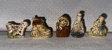 Vintage Wade Whimsies 5 Nursery Rhymes English 1980s Perfect Condition picture