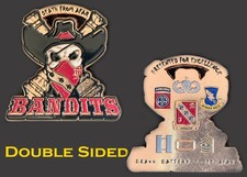 Bravo Battery 3-319 AFAR Bandits Excellence Challenge Coin  4#J picture