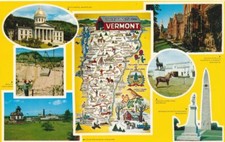 Map of Vermont and Various Views picture