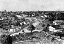 Manaos Brazil 1895 As seen suburbs From The Universal Geography Il- Old Photo picture