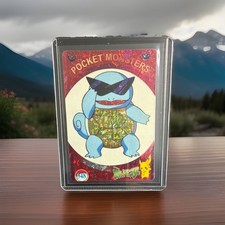 Squirtle Squad: Pokemon Pocket Monsters holo Japanese Bandai #348 picture