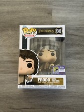 Funko Pop Movies Lord of the Rings Frodo Baggins w/Ring SDCC 1389 Hobbit Figure picture