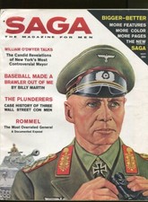 MAG: SAGA MAGAZINE MAY 1961-ERWIN ROMMEL-CHEESECAKE-FN/VF picture
