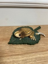 Steiff 420368 Replica 1903 Club Edition Frog Pincushion 5cm Collectible with COA picture