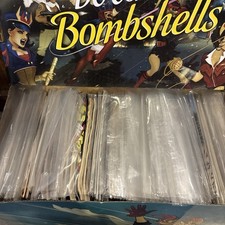 DC BOMBSHELLS Comic Book OOP Graphic Printed BOX Neca 2019 Filled W/ Comics picture