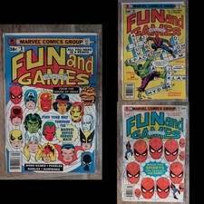 Marvel Comics Group Fun and Games Magazine #1-3 Sept 1979  picture