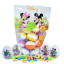 Disney Pre Filled Easter Eggs 14 Count Mickey Mouse Assorted Hard Candies picture