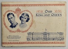 1937 Wills Our King and Queen Complete 50 Card Album George VI Coronation picture
