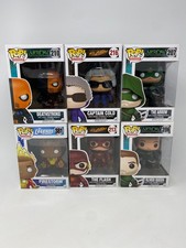 Funko Pop DC Arrowverse Vinyl Figures Lot of 6 - The Flash The Arrow Firestorm picture