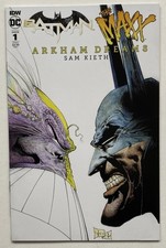 BATMAN THE MAXX ARKHAM DREAMS SEPT 2018 ISSUE #1 COVER A DC IDW COMICS SAM KIETH picture