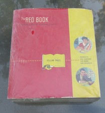 1960 The RED BOOK The Chicago Classified Telephone Directory YELLOW PAGES Sealed picture