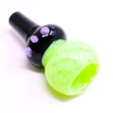 14mm Milky Green Glass Round Male Bowl Tobacco Smoking Bowl MB-0012 picture