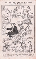 Postcard Vintage(1) Bub&Tige Cartoon Mt Manitou Park,CO P 5/28/1912 (#875) picture