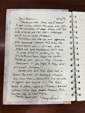 President George W. Bush Hand Written And Signed Signed By Laura Bush ? Read picture
